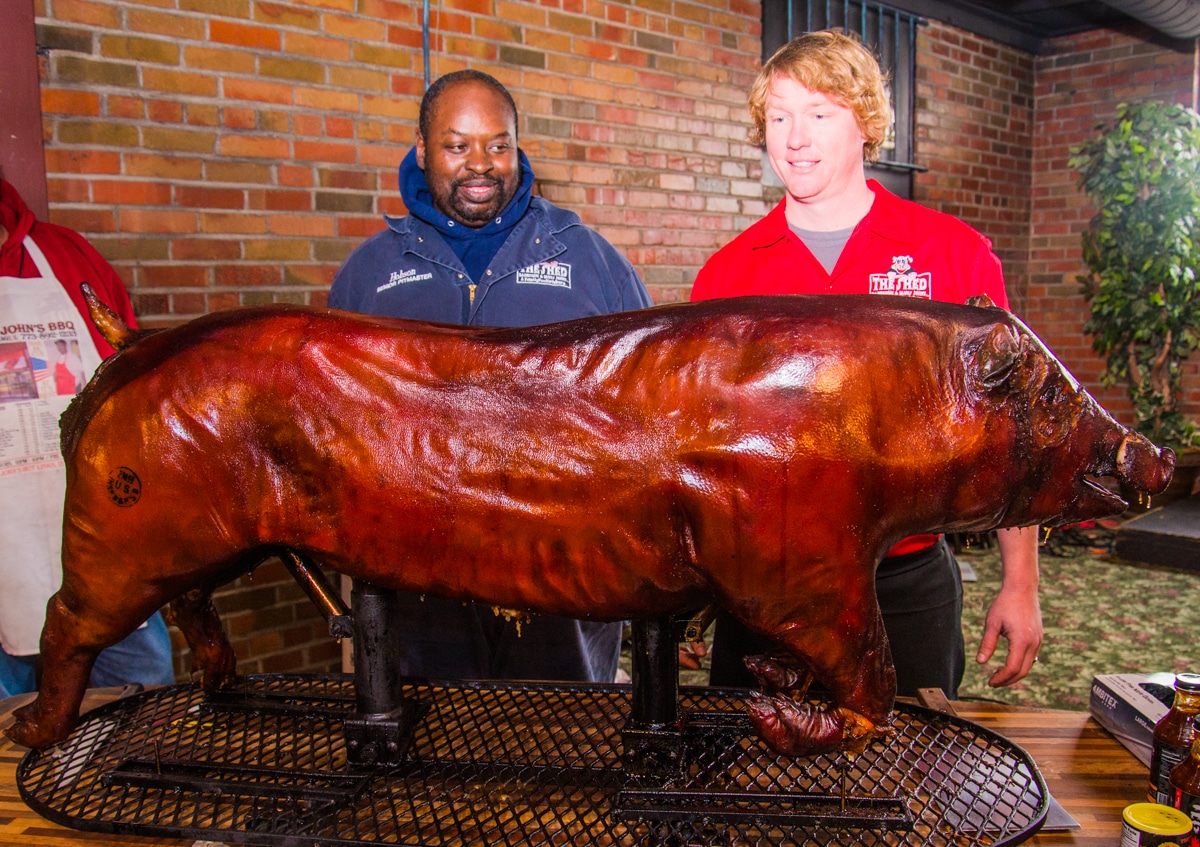 whole hog by the Shed