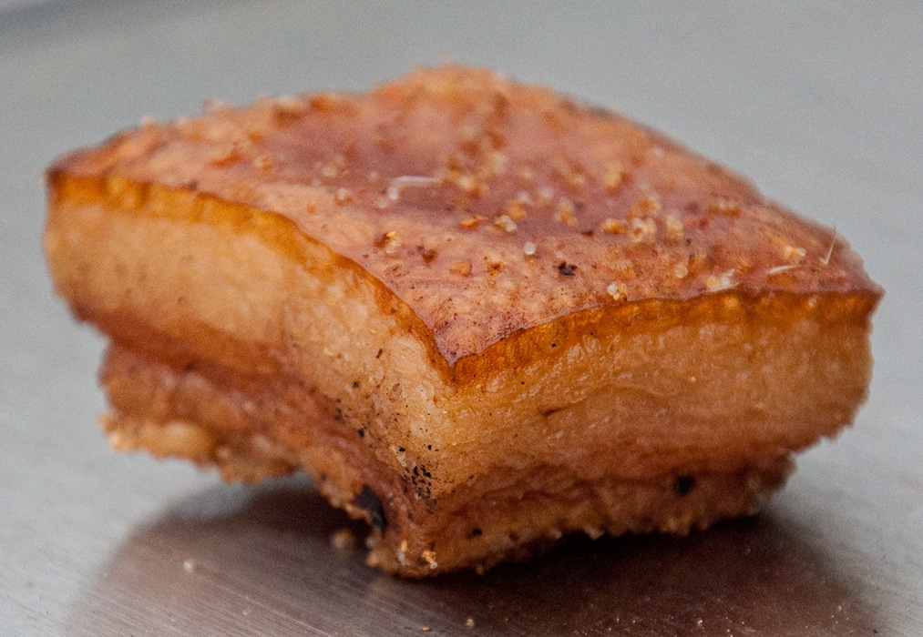pork cracklin.