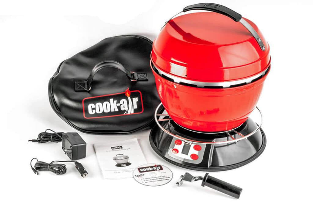 Cook-Air Wood Burning Grill.