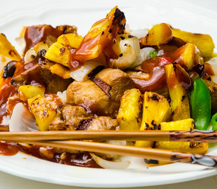 sweet and sour pork.