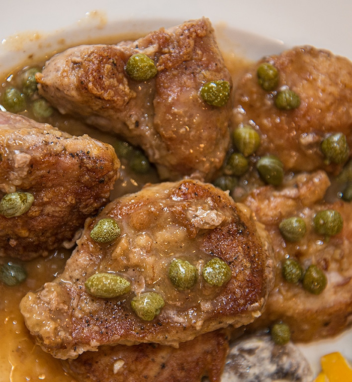 chicken piccata.