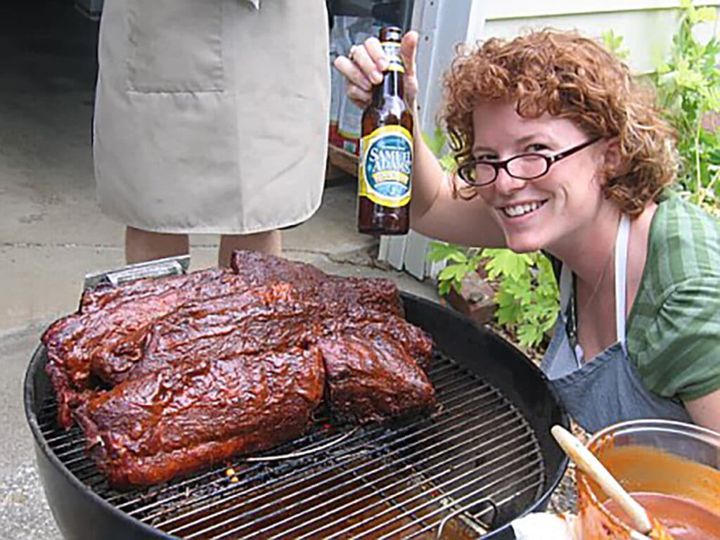 genevieve cooks ribs