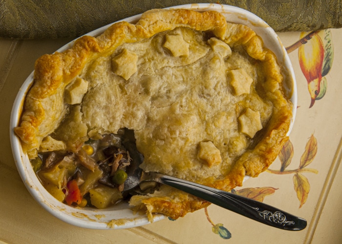 Turkey pot pie