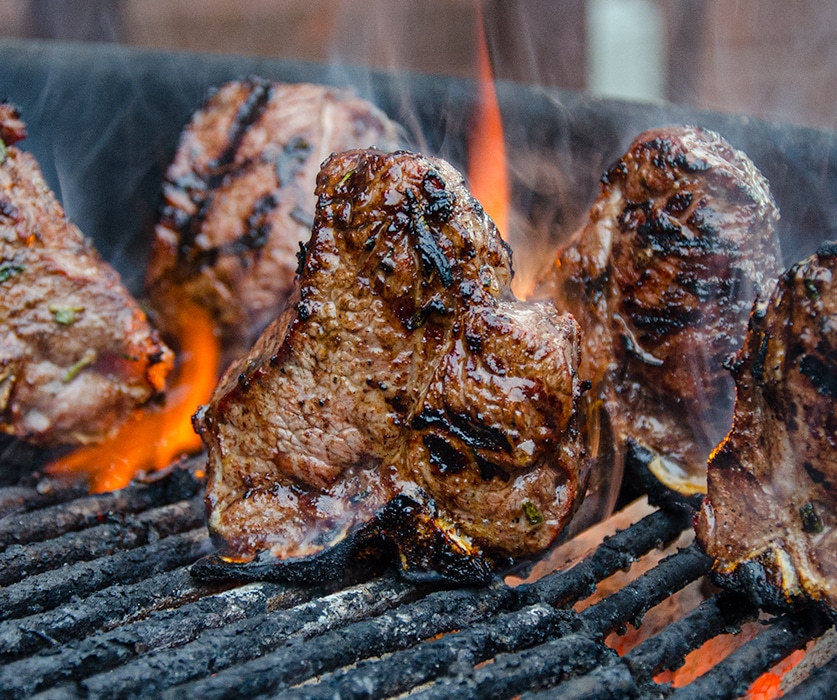 lamb loin chops.