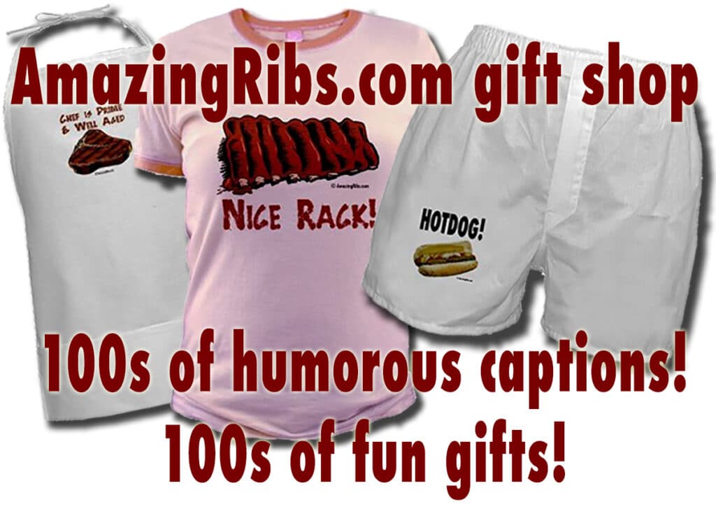 BBQ aprons and shirts