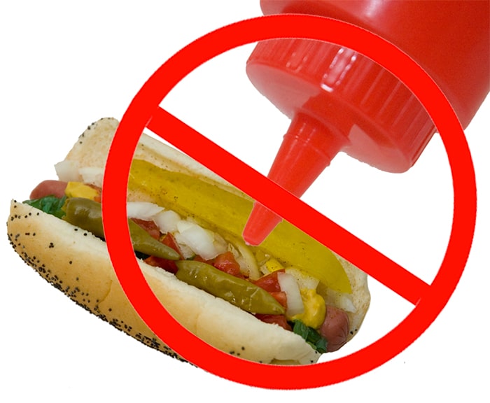 chicago hotdog.