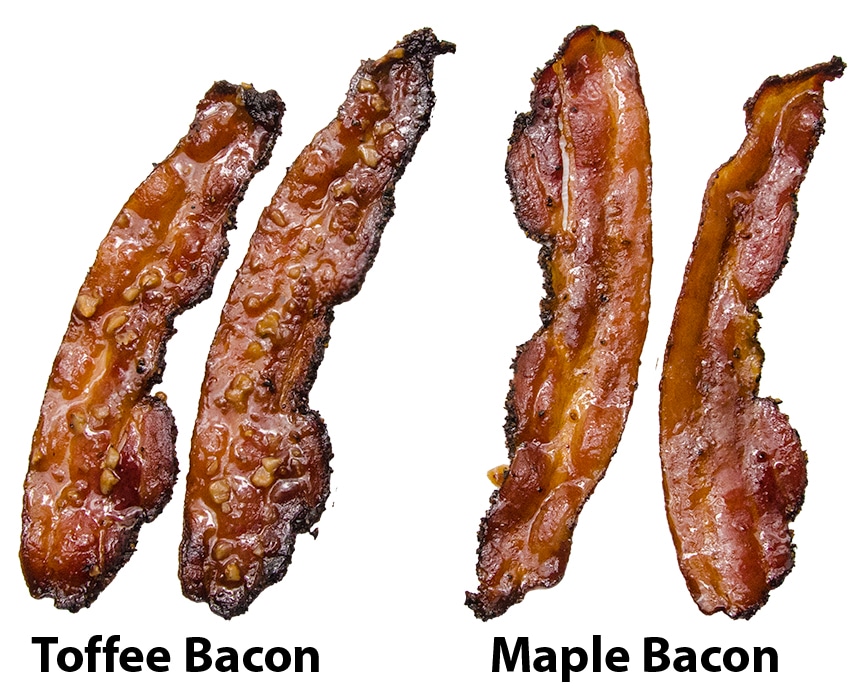 candied bacon.