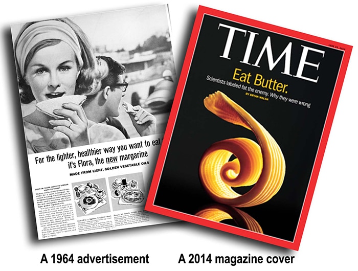 Time Magazine butter v margarine cover