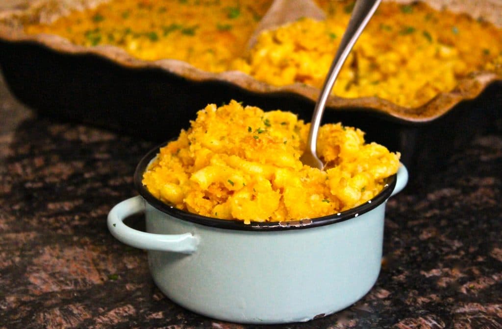 Bowl of Smoked mac-and-cheese