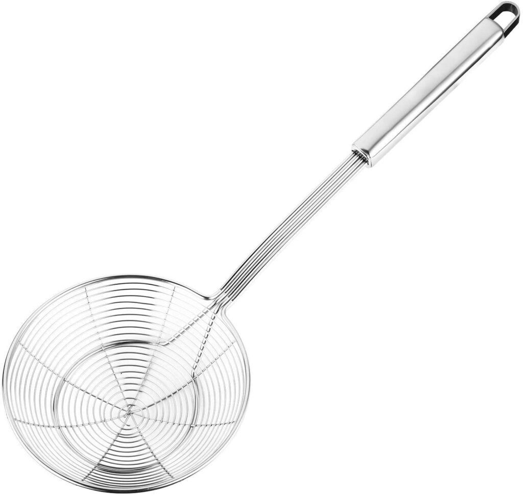 stainless steel strainer spider