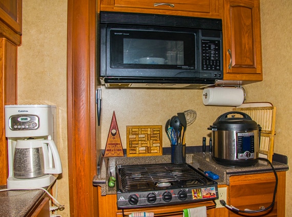 small RV kitchen