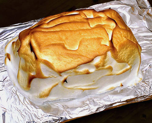 Barbecued ice cream