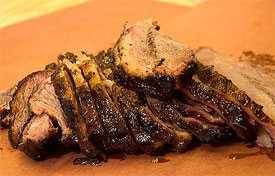 sliced brisket