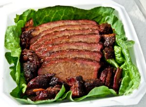Competition brisket turn-in box