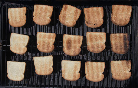 bread grilling