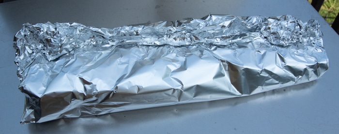 ribs wrapped in foil