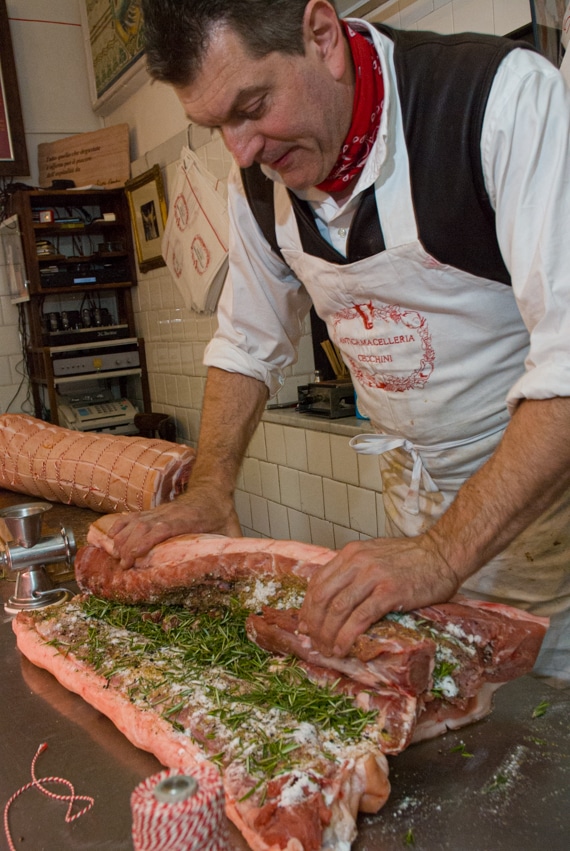 dario cecchini rolling porchetta
