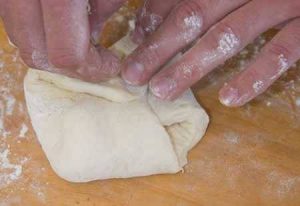 folding dough