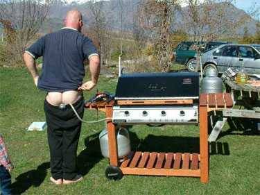 gas grill