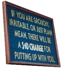 If you are grouchy sign