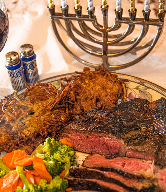 Grilled and sliced London Broil