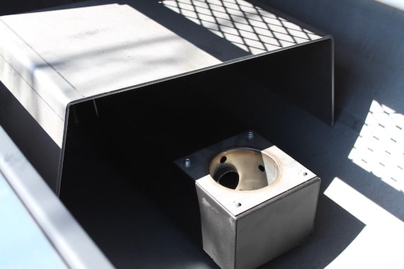 Pitts & Spitts Maverick 1250 pellet grill firepot