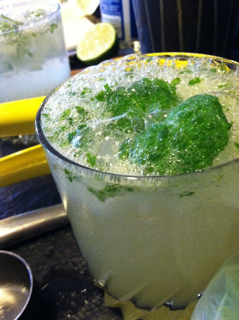Mojito in a glass