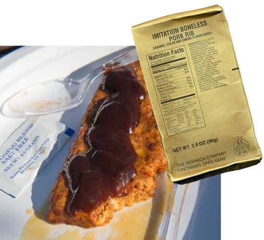 MRE pork rib