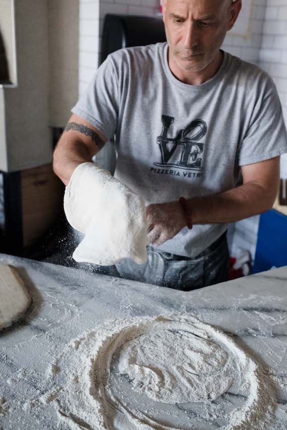 Marc Vetri making Naples style pizza dough