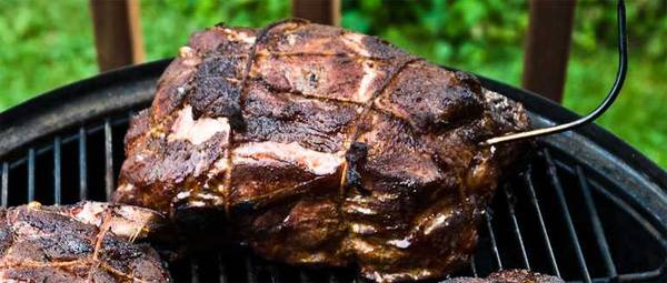 roast on a grill