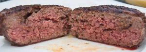 Rare burger interior