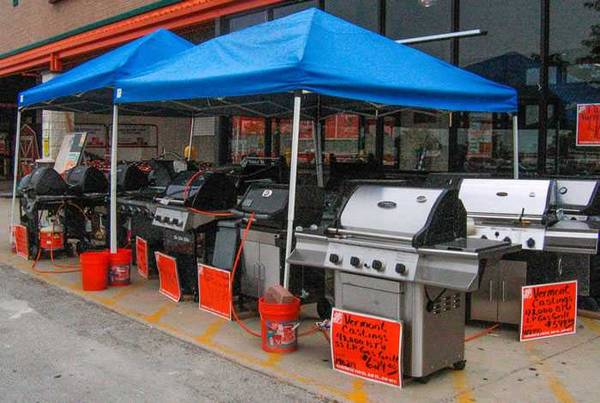 collection of grills