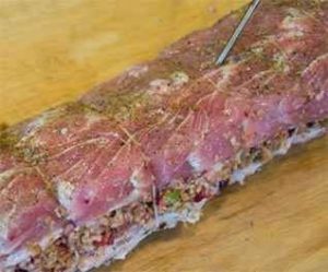 stuffed pork loin roast