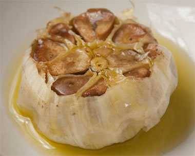 roasted garlic