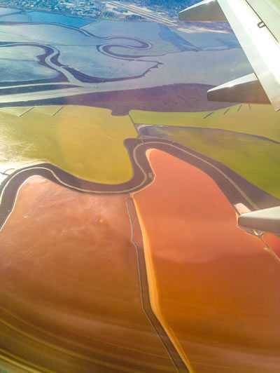 salt flats in san francisco bay