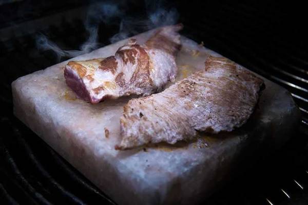 salt block cooking