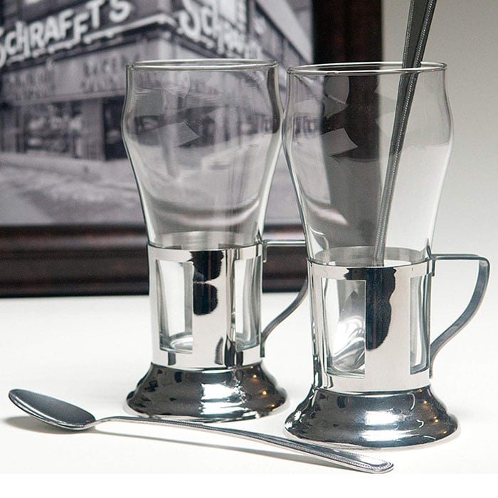 schraffts luncheonette glasses