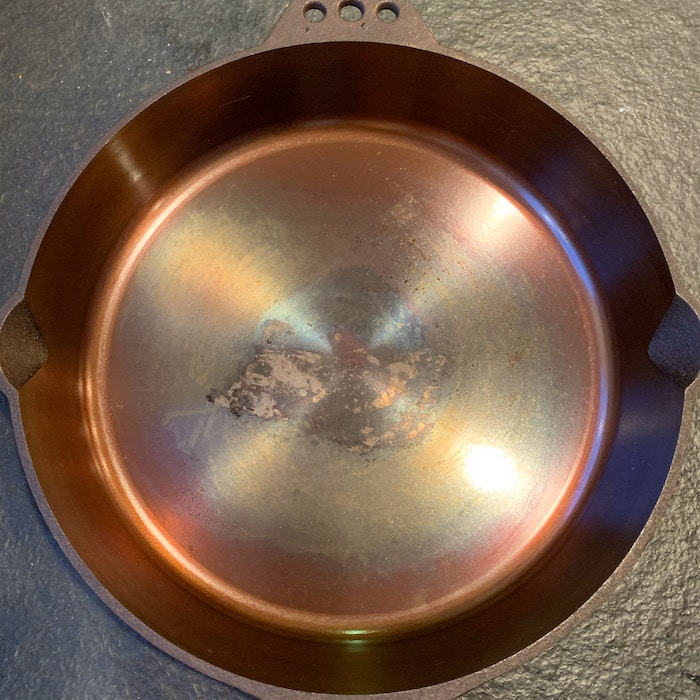 unseasoned cast iron cookware