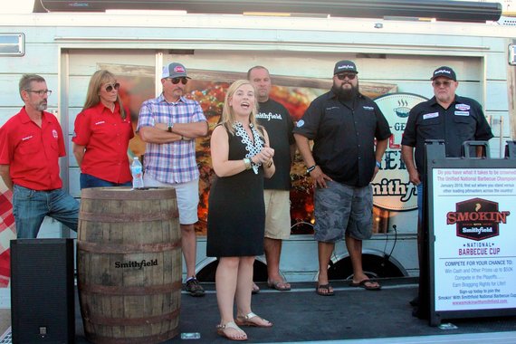 photo of the Smokin' With Smithfield National Barbecue Championship