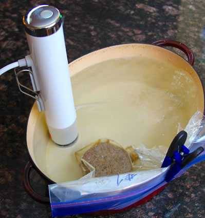 sous vide steak