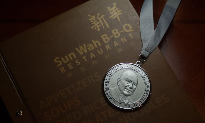 Sun Wah Chinese Barbecue Wins Beard Award