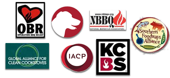 Array of organization logos