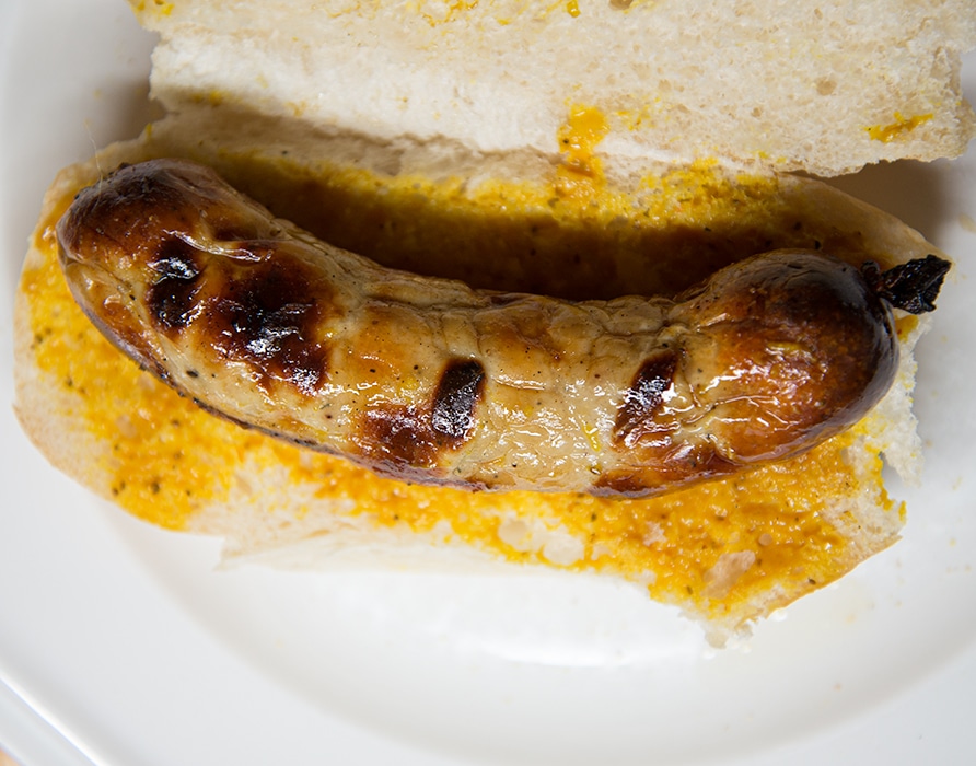 chicken sausage.