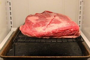 Dry brining a brisket