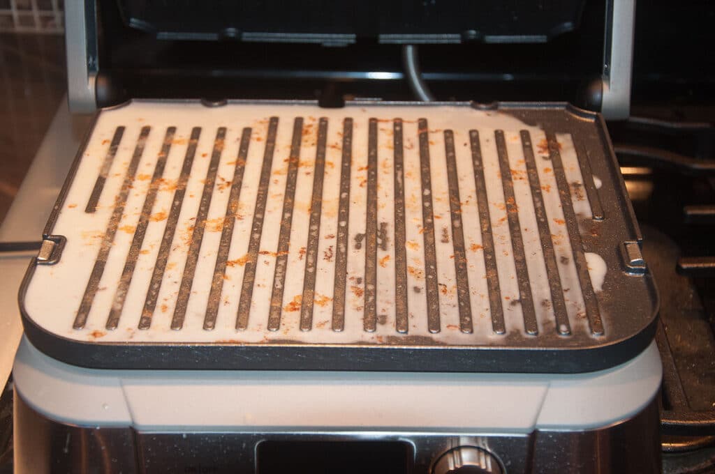 Cuisinart Griddler Five bacon grease