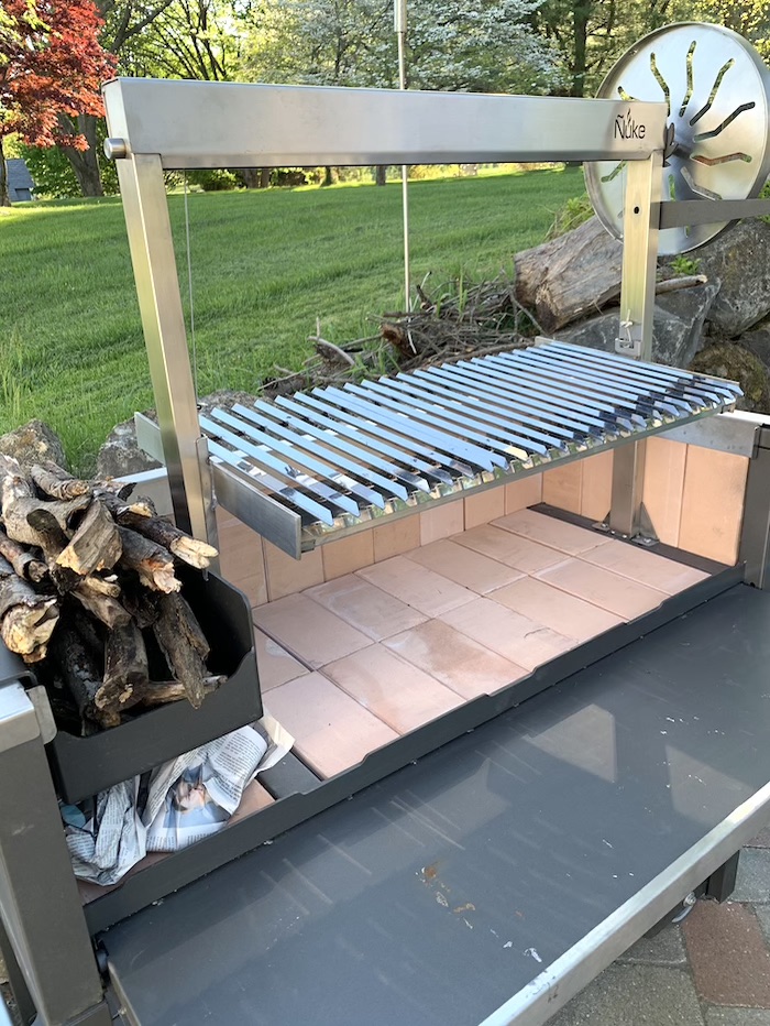 Nuke Puma with logs and newspaper