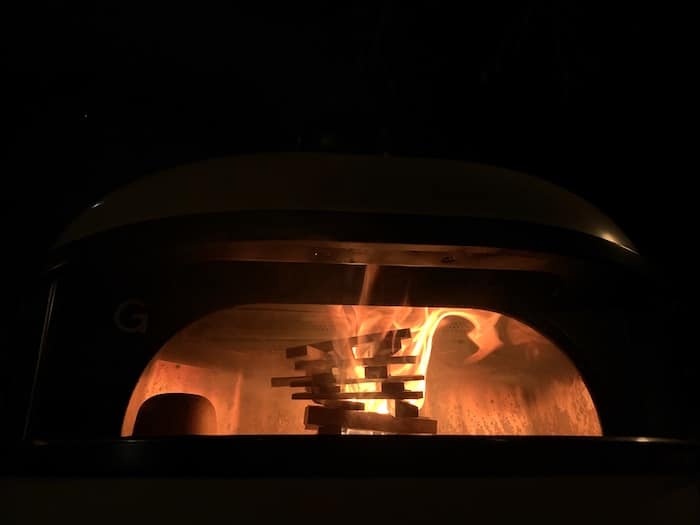 Dome wood fire