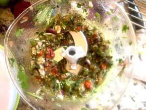 blended salsa verde