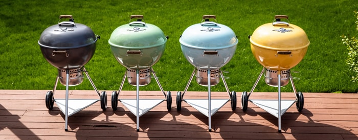 Weber 70th Anniversary Kettle colors