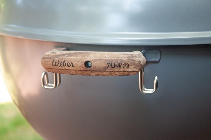 Weber 70th Anniversary Kettle faux wood handle